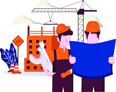 under construction illustration